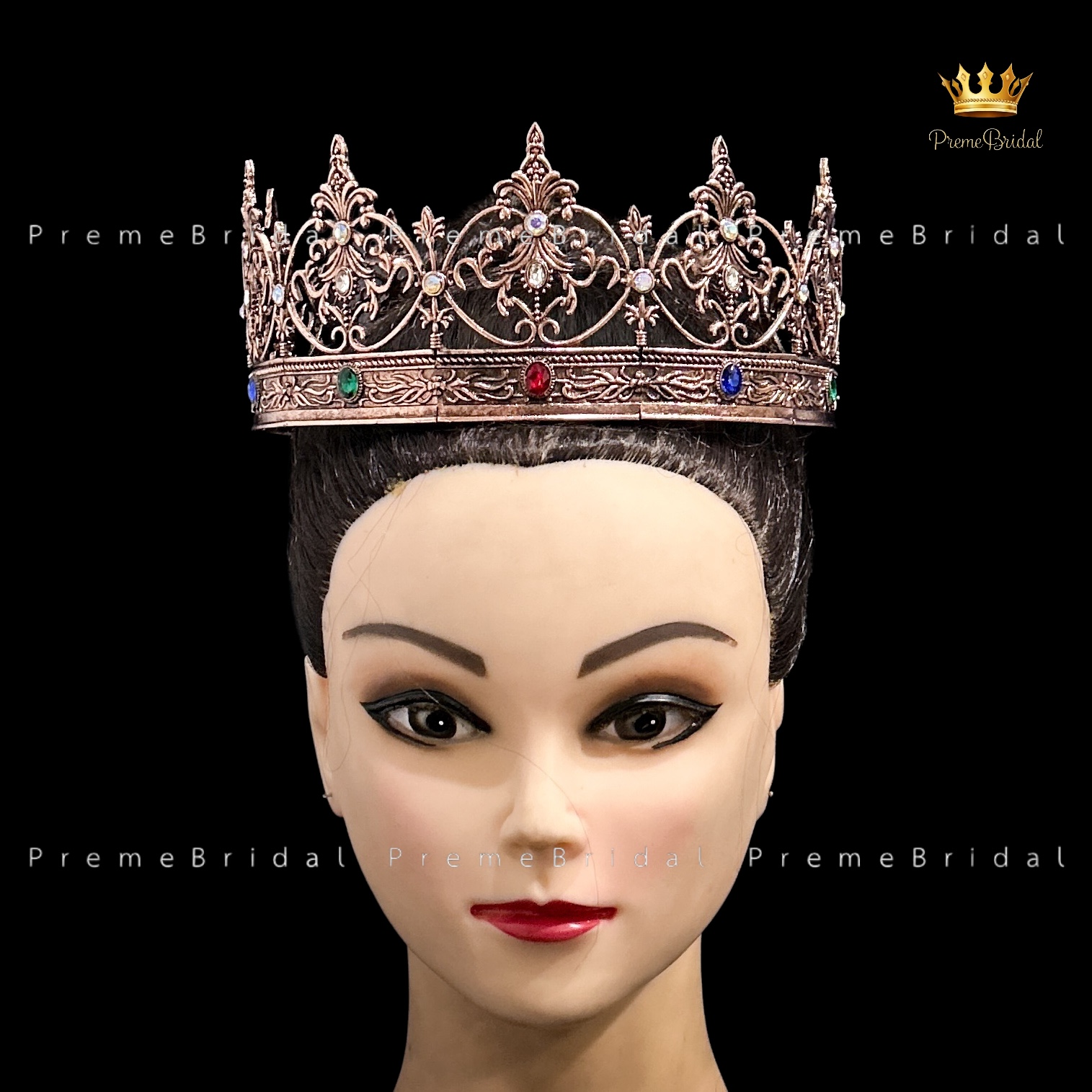 (พร้อมส่ง) มงกุฏผู้ชาย 104 สีโรสโกลด์วินเทจ งานเจ้าชาย งานพระราชา การประกวด สินค้าพร้อมส่ง ไม่ต้องรอนาน งานพรีเมี่ยม ส่งด่วนจาก จ.อุบลราชธานี