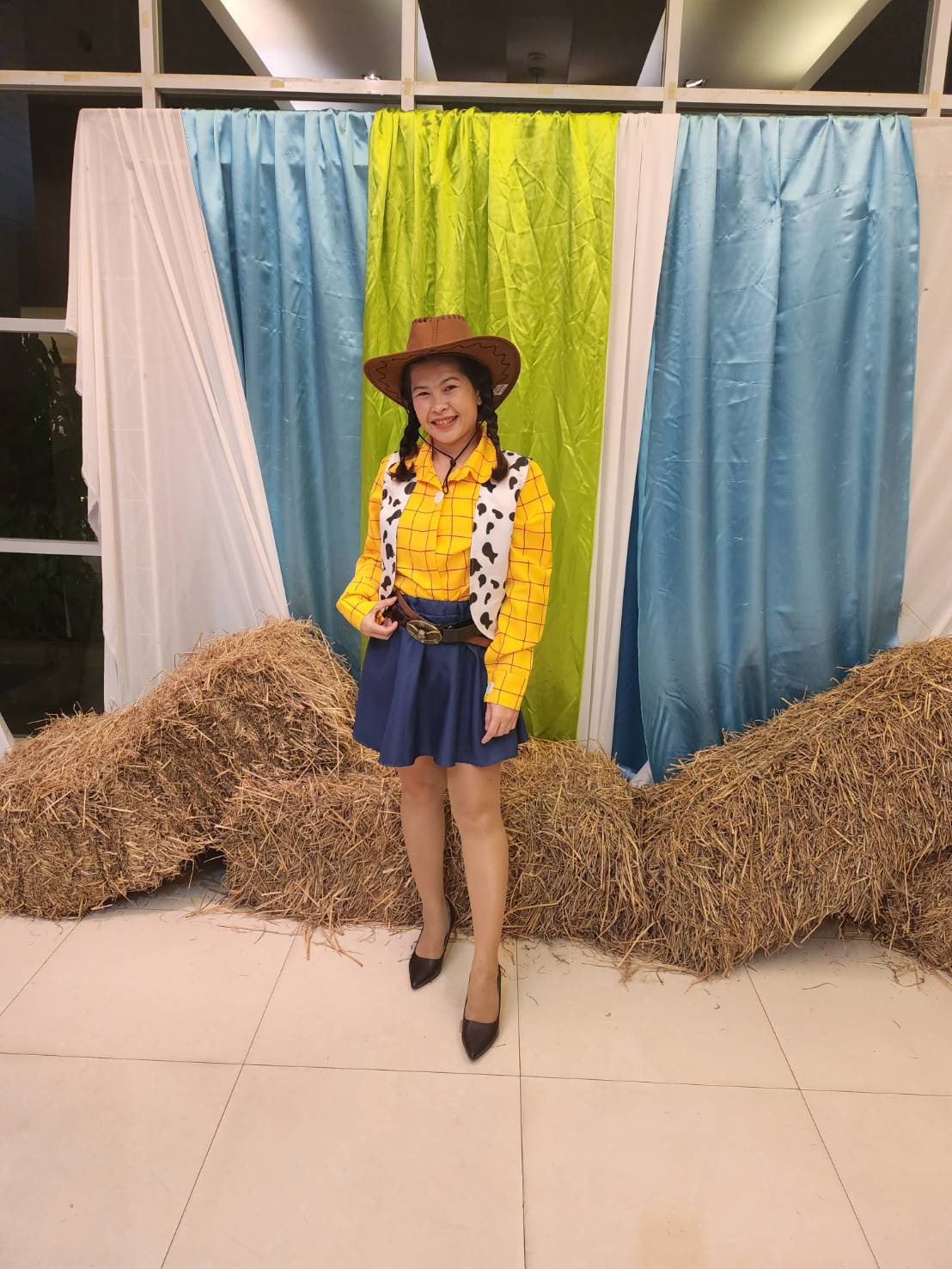 ชุดวู๊ดดี้หญิง / ชุดคาวบอย / ชุดคาวเกิลร์ / ชุด Toys Story