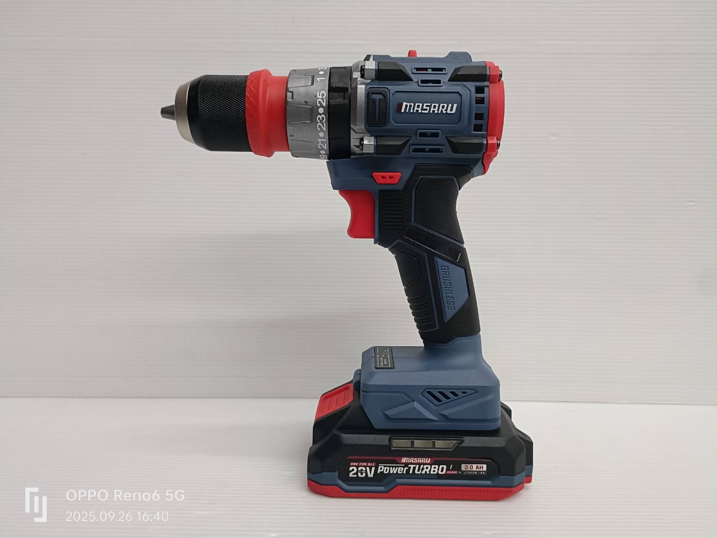 MASARU สว่านกระแทก20V 3ระบบ SCDI-240-B2