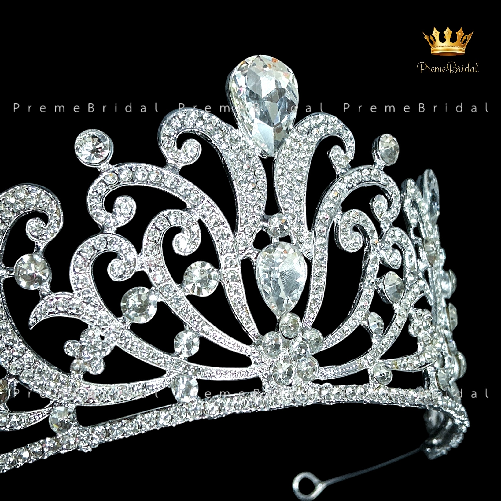 (พร้อมส่ง) เทียร่า 434 มงกุฎนางงาม งานสวย ปราณีต QCเพชรทุกเม็ด สินค้าพร้อมส่งจากไทย