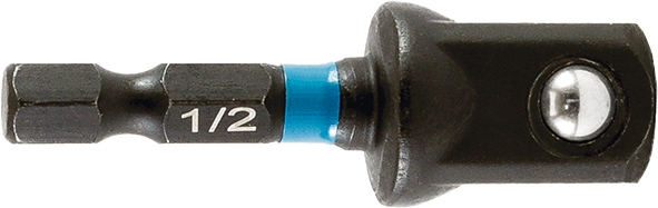 Adapter Hex1/4-บล็อก1/2″SQ Impact Black B-66874 MAKITA