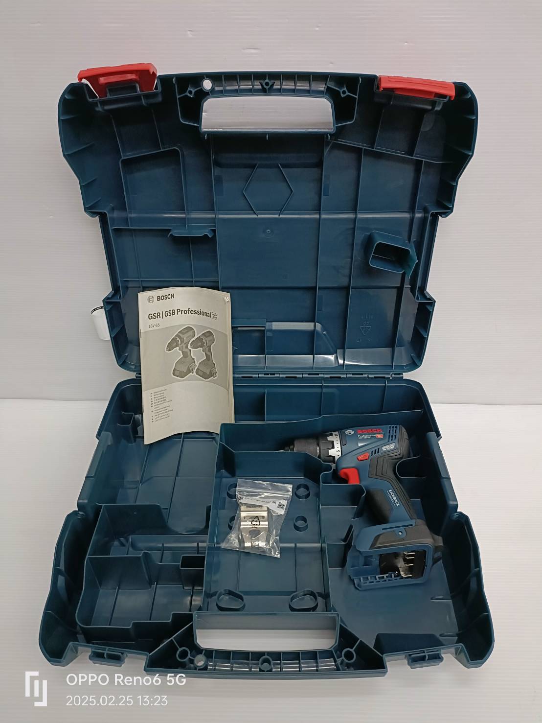 สว่านไขควงไร้สาย GSR18V-65 BOSCH SOLO