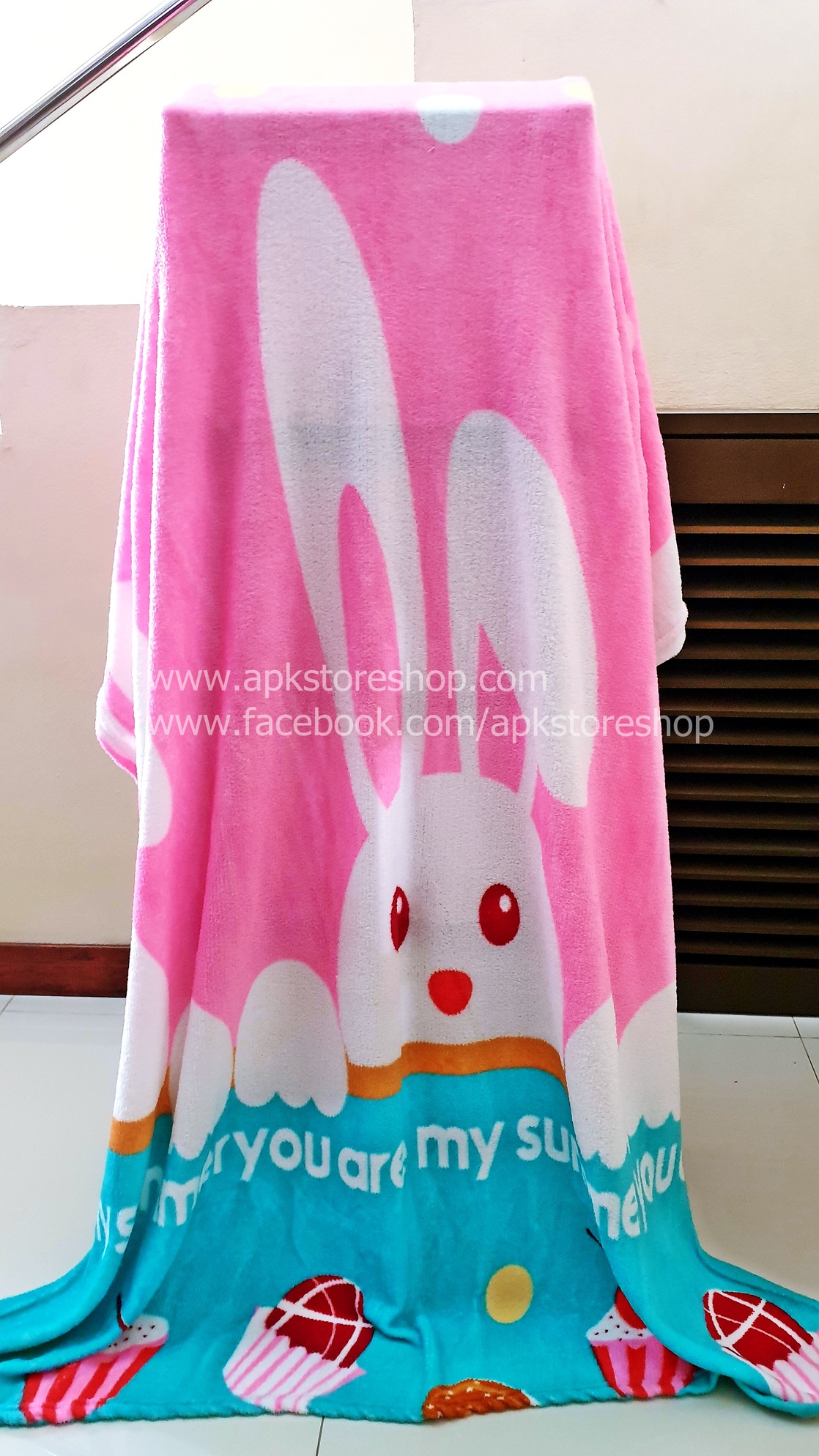 ขายส่ง ผ้าห่มนาโน แบบบาง #APK57-ลายการ์ตูน ส่ง 57 บาท