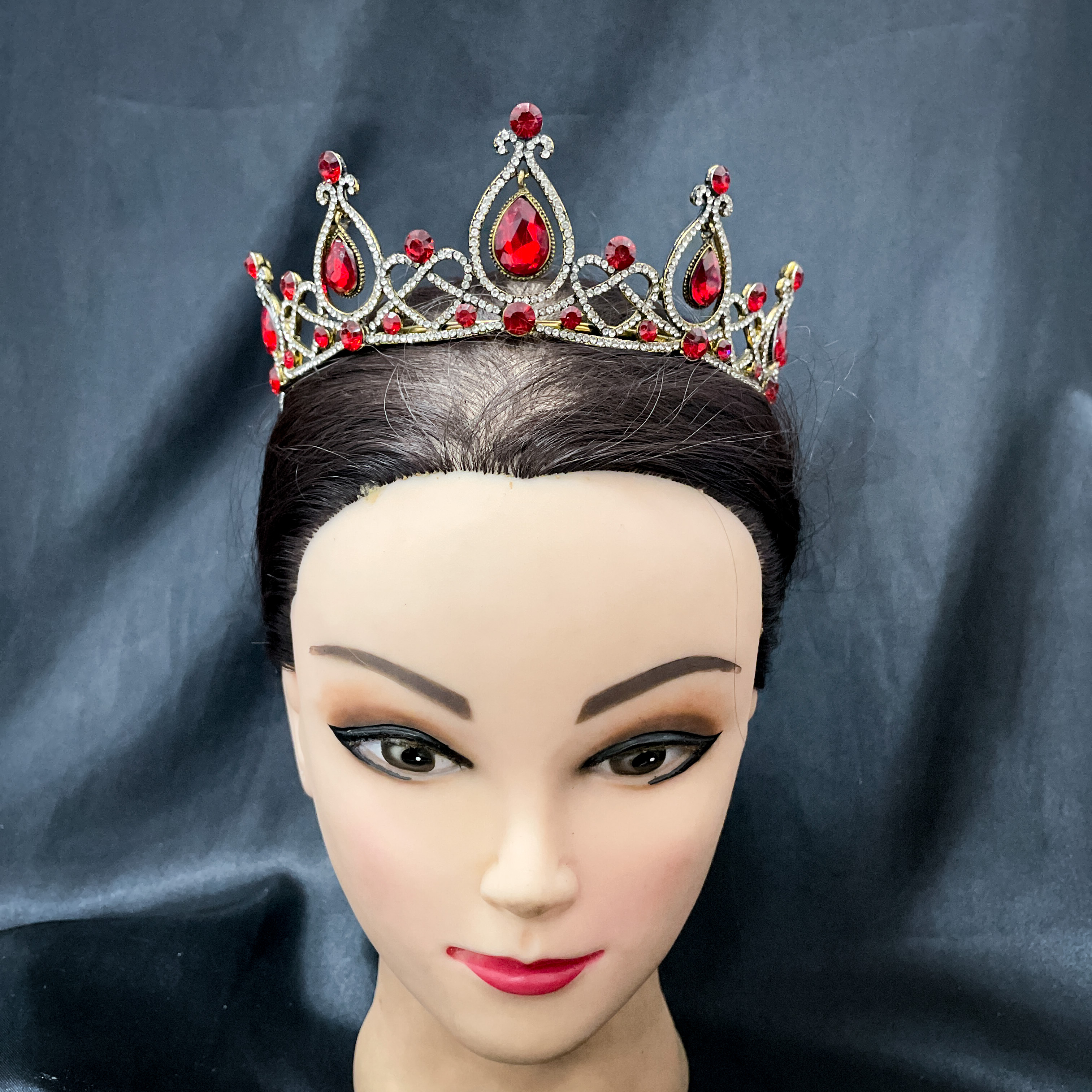 (พร้อมส่ง) เทียร่า 328 มงกุฎนางงาม งานสวย ปราณีต QCเพชรทุกเม็ด สินค้าพร้อมส่งจากไทย