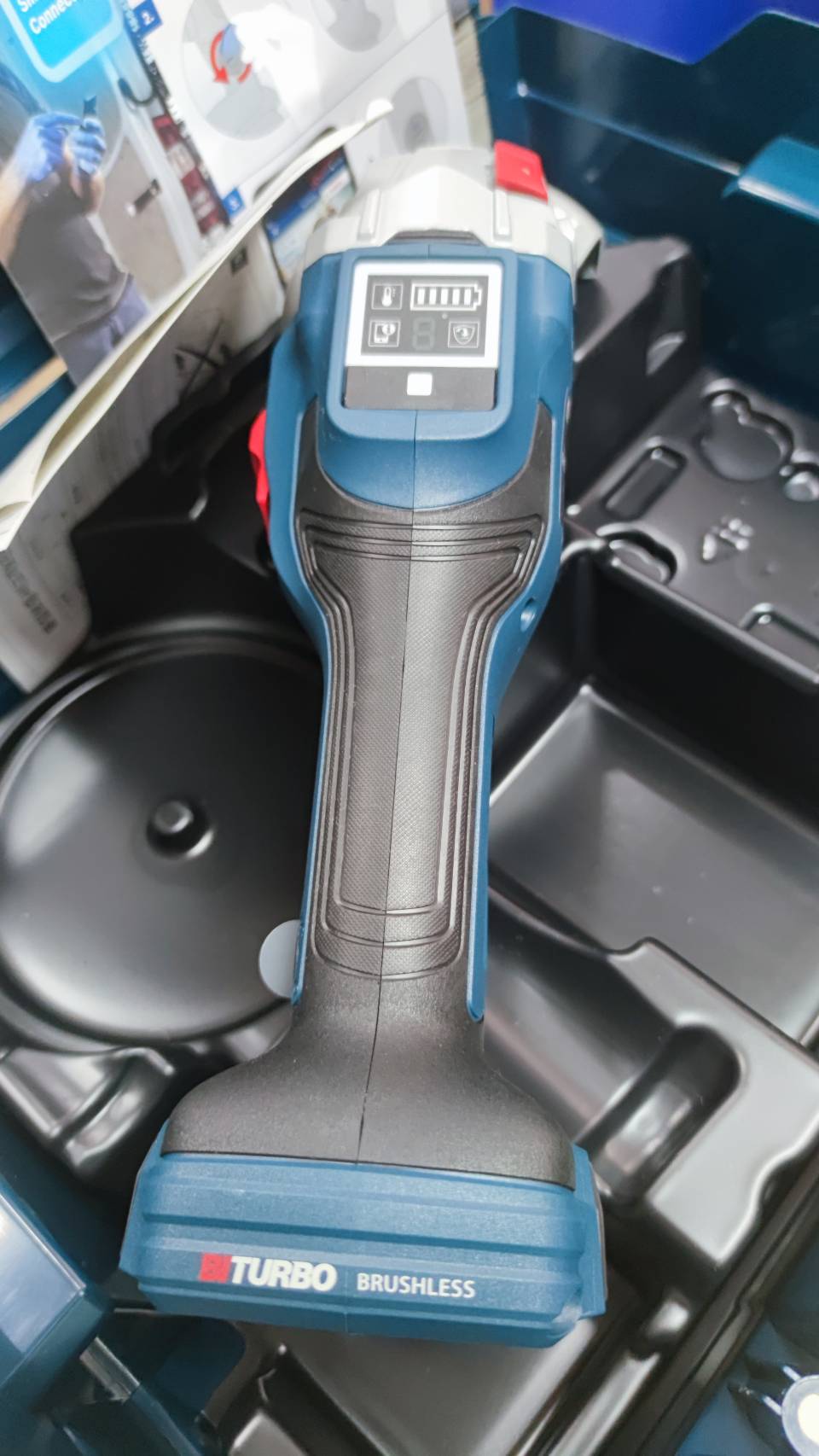 หินเจียร4" ไร้สาย GWS18V-15SC BOSCH SOLO