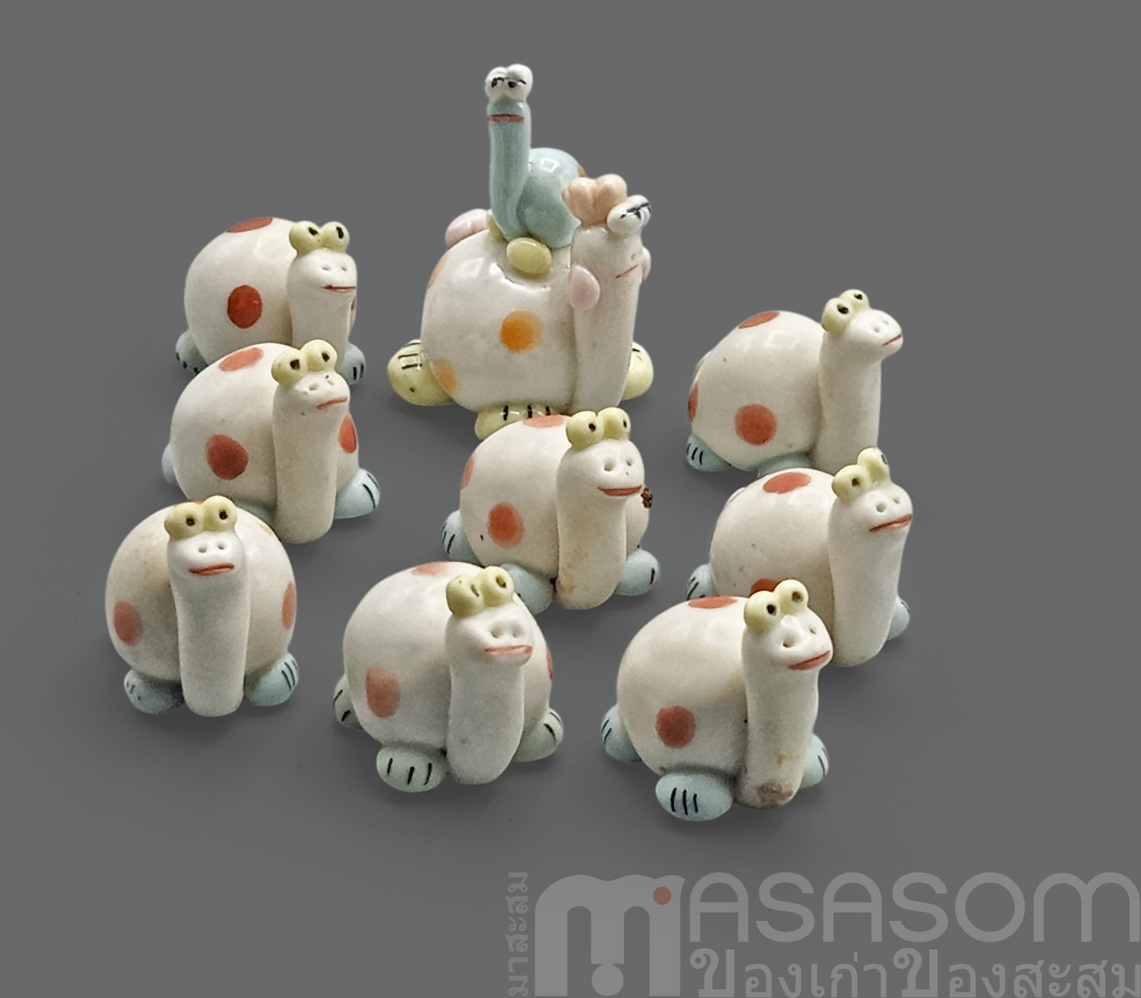 เต่าครอบครัวเซรามิค