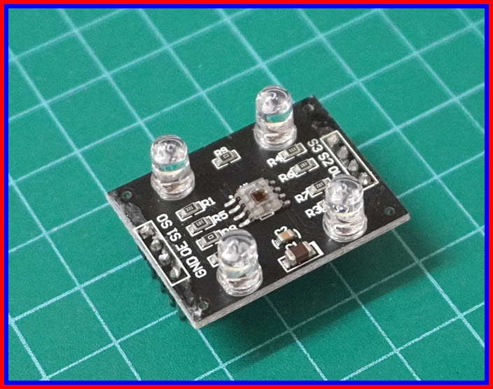 1x GY31 TCS230 TCS3200 เซ็นเซอร์ตรวจจับสี แยกแยะสี