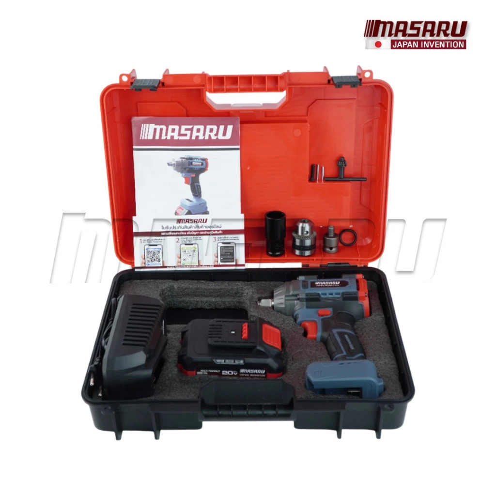 บล็อกไฟฟ้า20V SCDW-160-B1 800N.M บล็อกแบต มอเตอร์ BRUSHLESS MULTIPOWER