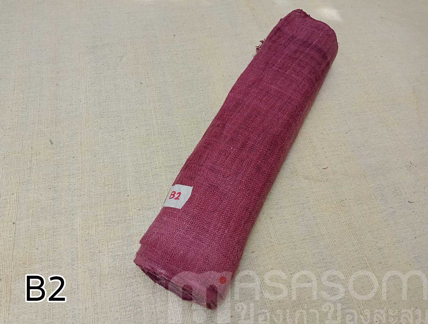 ผ้าใยกัญชงทอมือย้อมสี