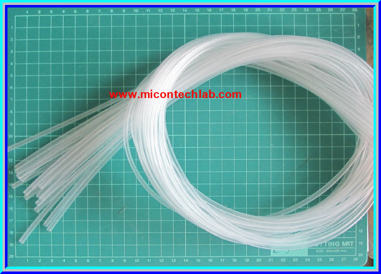 1x ท่อหด สีขาวใส ขนาด 3 มม. ยาว 1 เมตร (Heatshrink Tube)