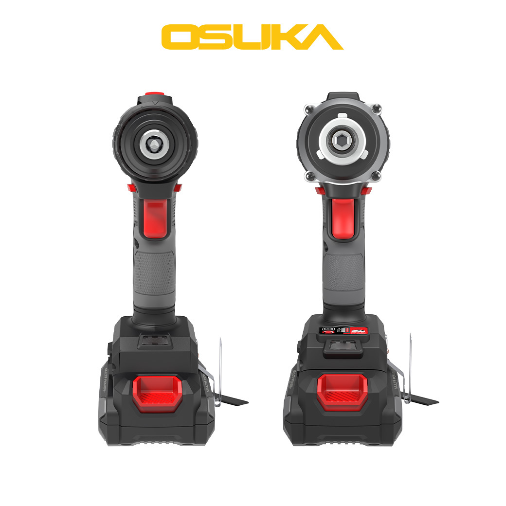 ชุดคอมโบ้ชุดสว่าน-ไขควงกระแทกไร้สายไร้แปรงถ่าน 20V OCK152-D2 OSUKA