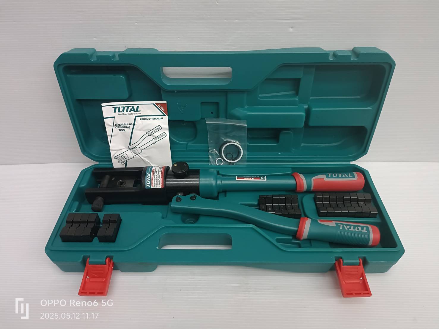 คีมย้ำหางปลาไฮดรอลิค 16-240mm² THCT0240 TOTAL