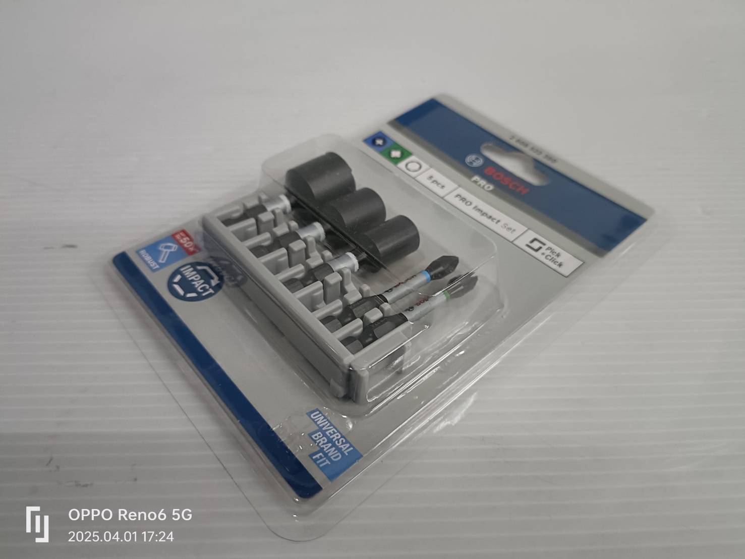 ชุดดอก5ชิ้น+แผง PRO Impact Set BOSCH 2608522350