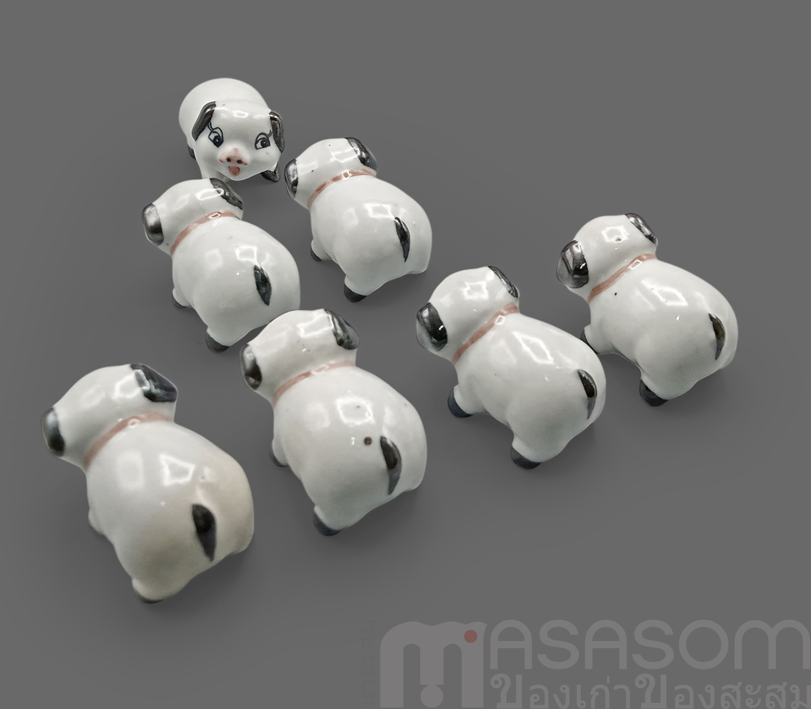 ตุ๊กตารูปหมูเซรามิค