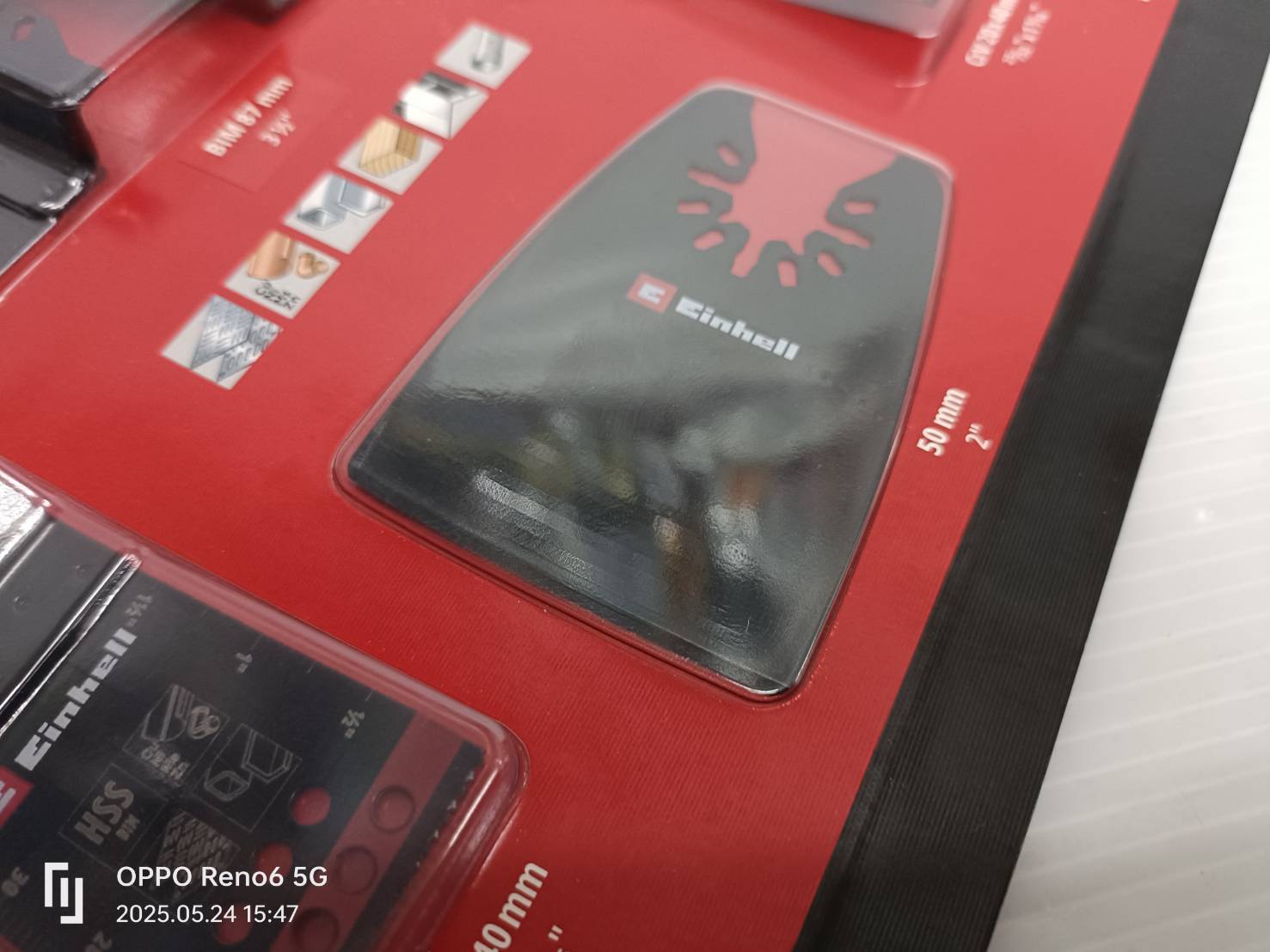 Einhell ชุดใบมัลติทูล 4ชิ้น 708104