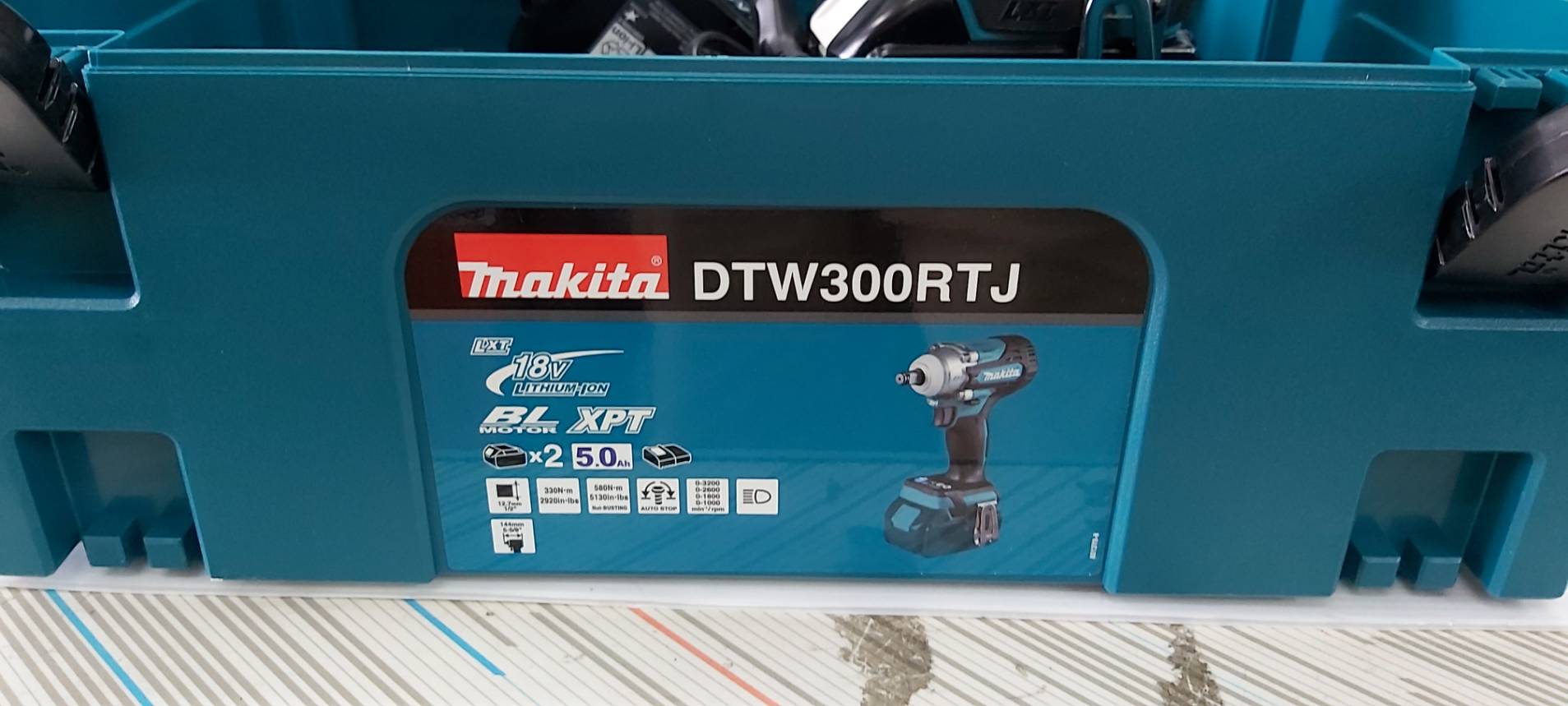 บล๊อกไร้สาย1/2 DTW300RTJ MAKITA