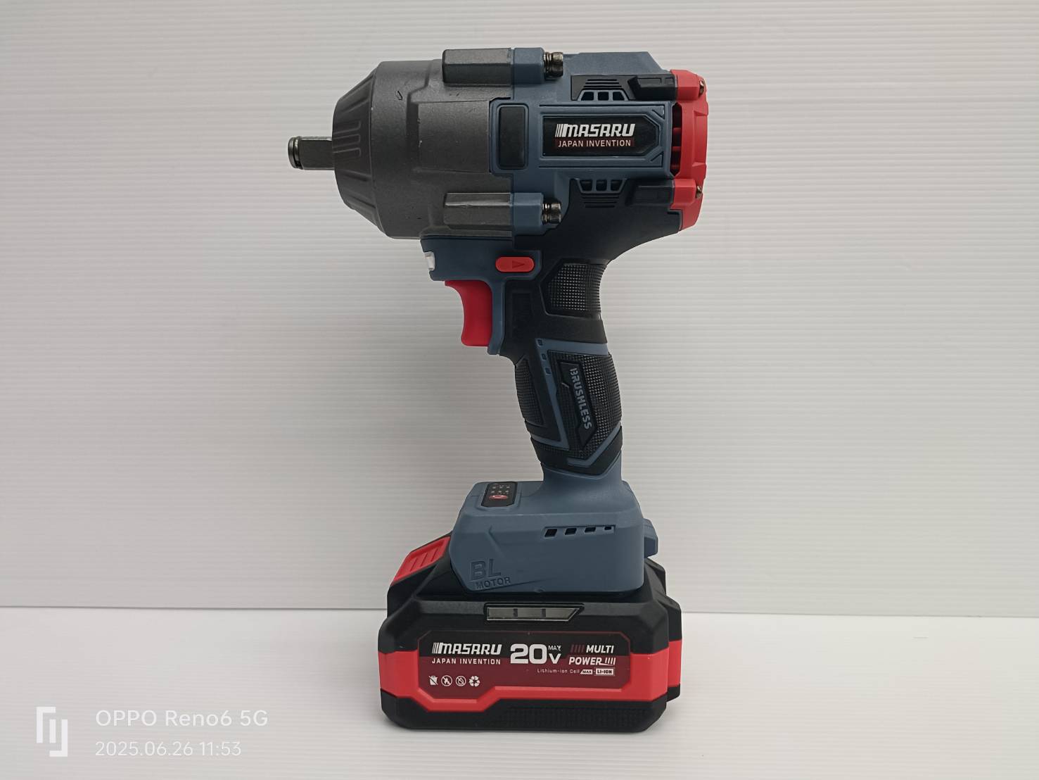 MASARU บล็อกแบต20V SCDW-165-B1 BRUSHLESS