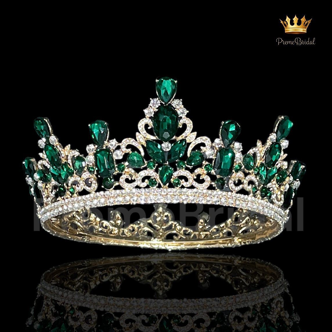 (พร้อมส่งจากไทย) มงกุฏ 124 งานสวย รุ่นฐานกลม ส่งด่วน ส่งจาก จ.อุบลราชธานี