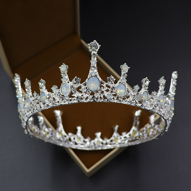 (พร้อมส่ง) มงกุฎ 033 มงกุฎฐานวงกลม มงกุฎเจ้าหญิง มงกุฎปัจฉิม สินค้าพร้อมส่งจากไทย