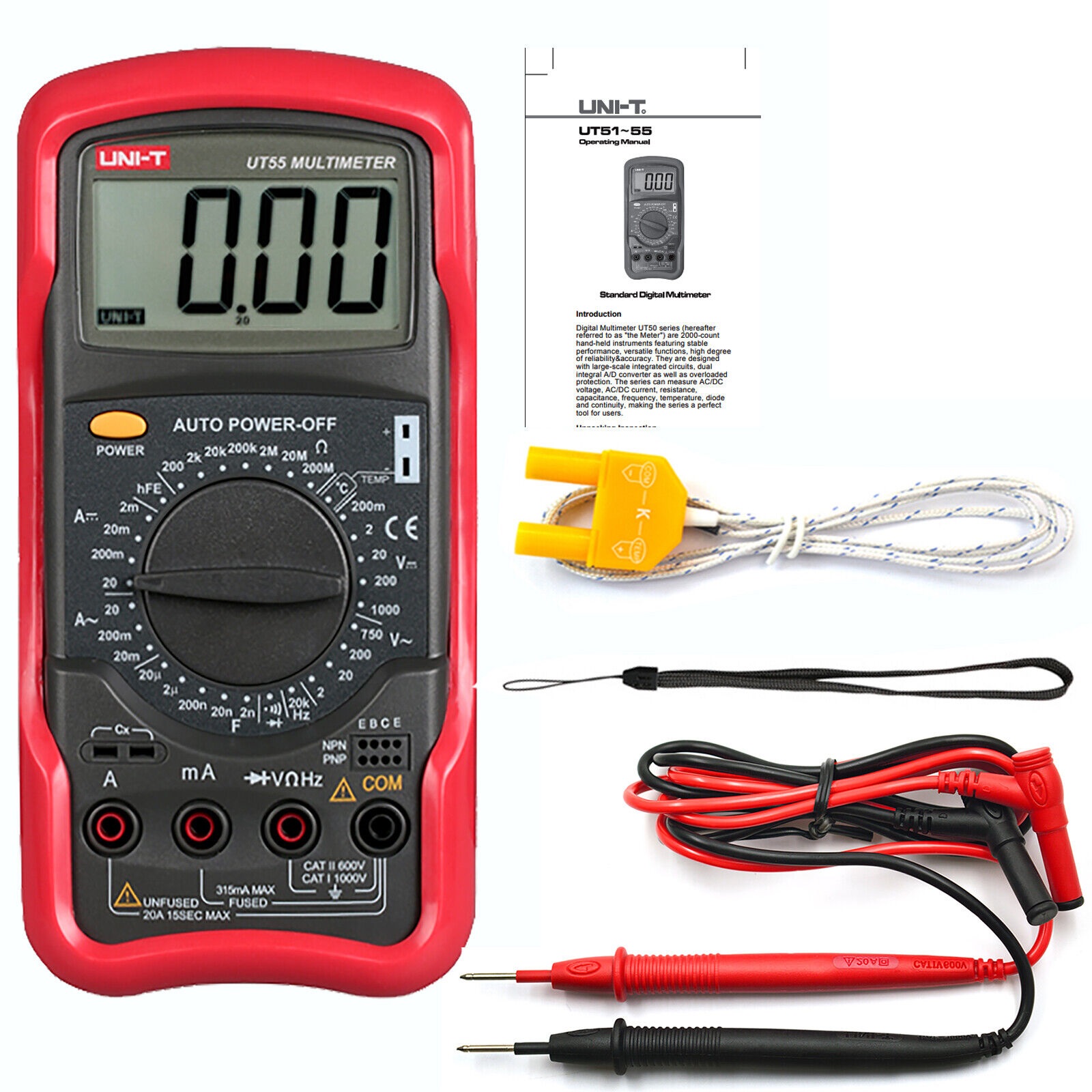 มัลติมิเตอร์ UT-55 UNI-T