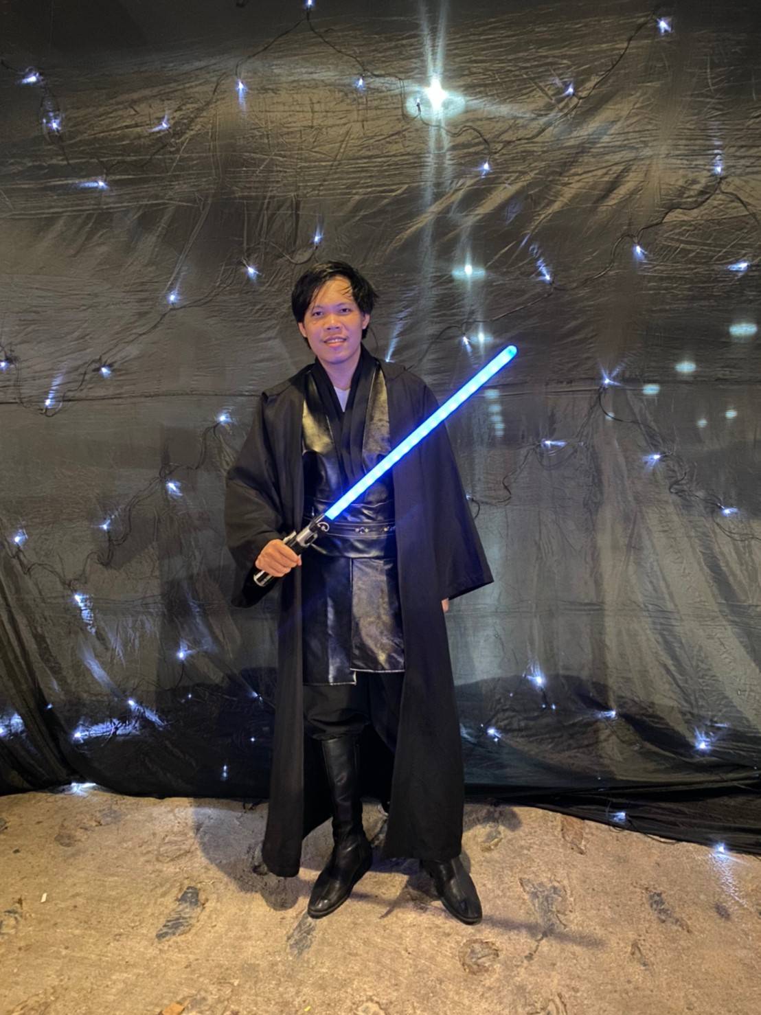 ชุดเจไดหญิง สีครีม น้ำตาล