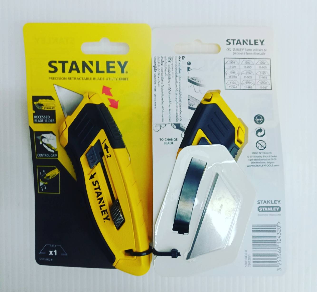 STANLEY มีด อเนกประสงค์ รุ่นใหม่แบบสไลด์ล็อก รุ่น STHT10432-0