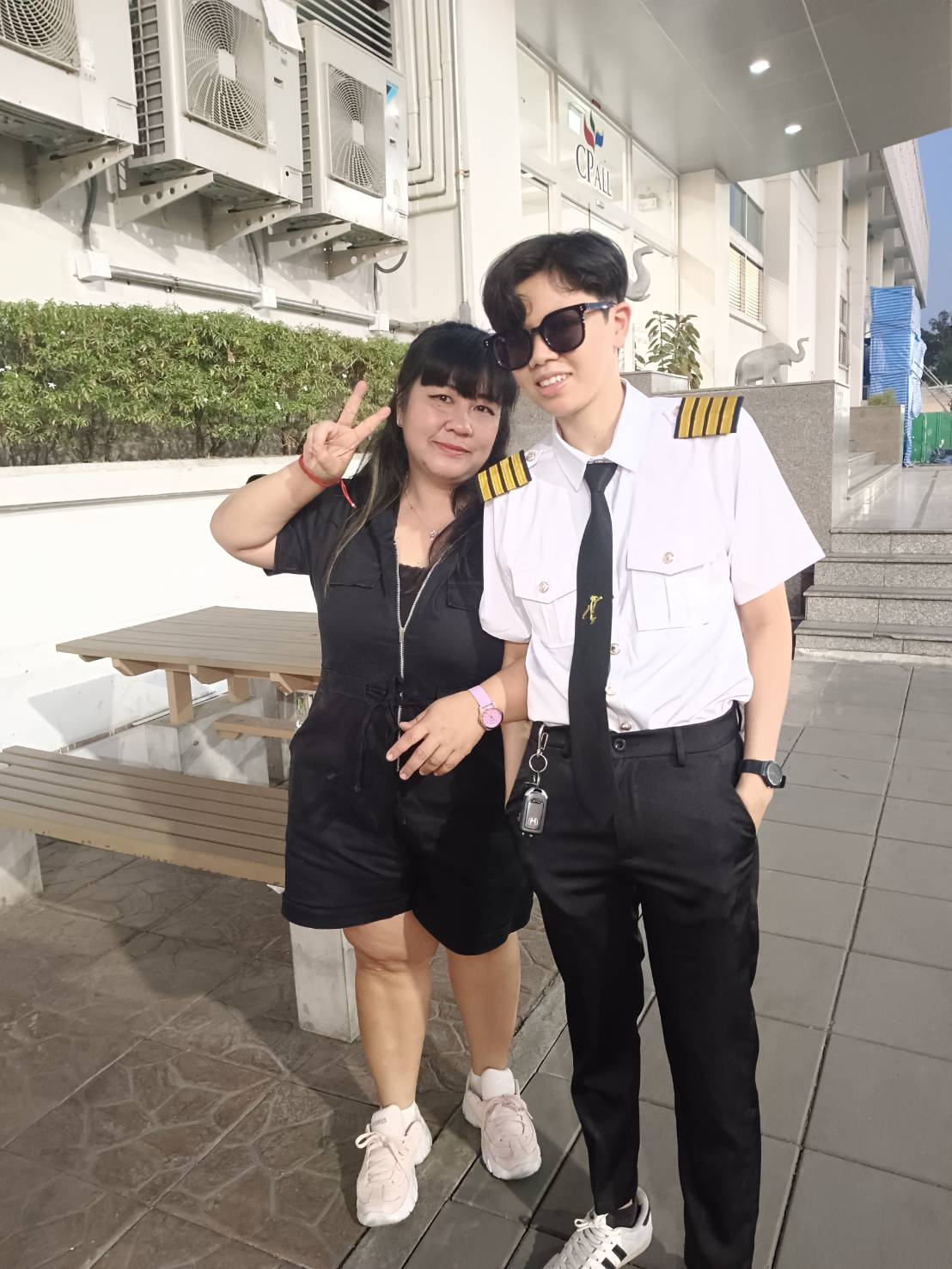 ชุดนักบิน / ชุดกัปตันเครื่องบิน / ชุดอาชีพในฝัน (ทรงสลิม)