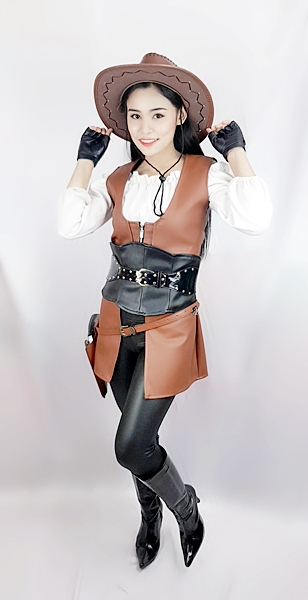 ชุดคาวเกิลร์ คาวบอยหญิง