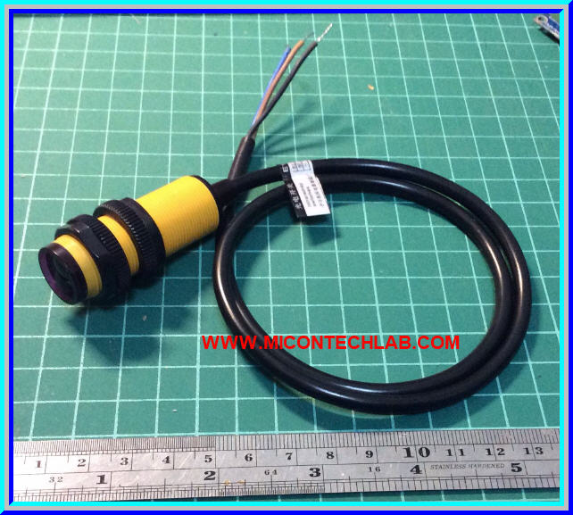 1x E18-D80NK โฟโต้เซ็นเซอร์อินฟาเรดสำหรับตรวจจับวัตถุ