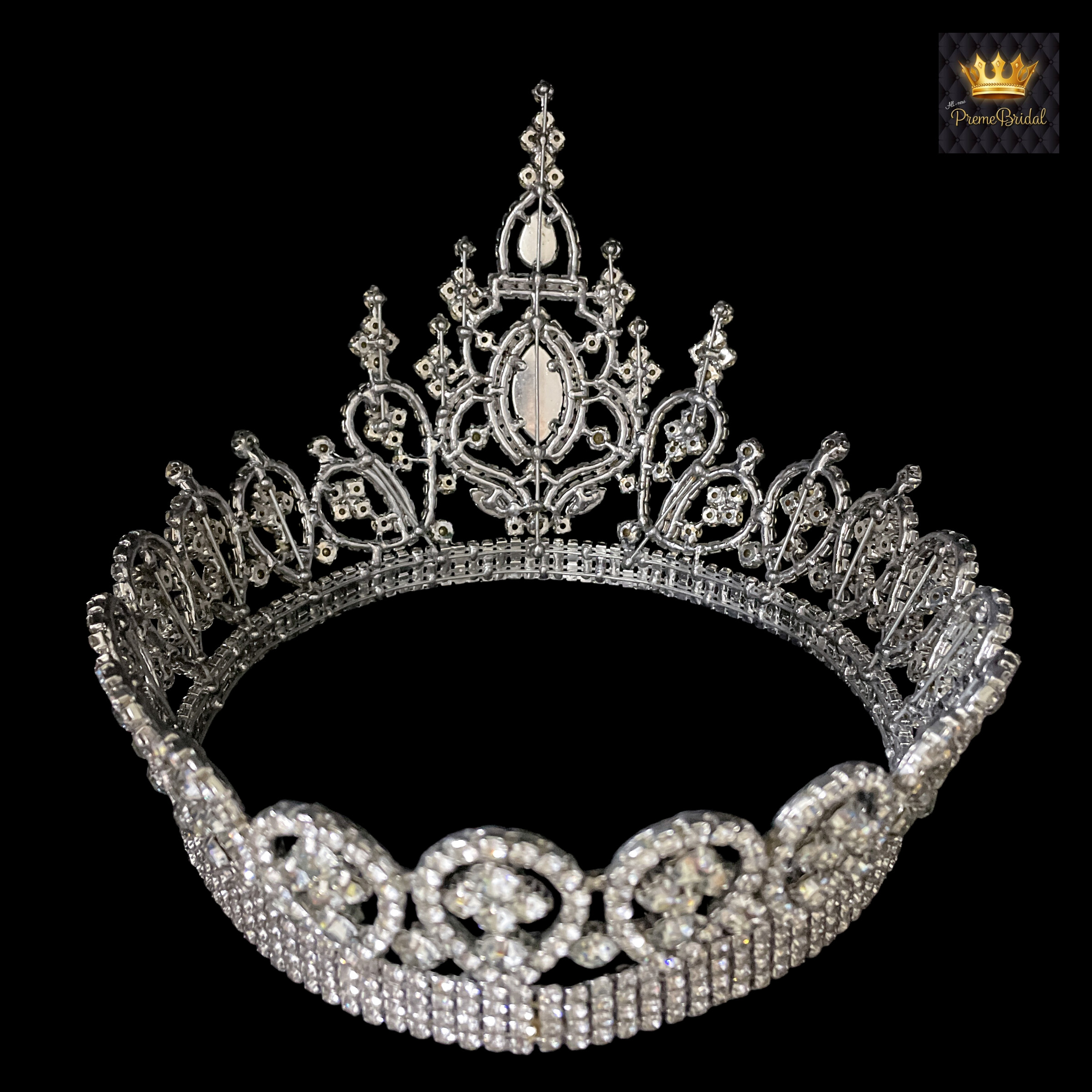 (พร้อมส่งจากไทย) มงกุฏ 107 สีเหลือง มงกุฎนางงาม มงกุฎเพชร มงกุฎประกวด สินค้าพร้อมส่ง ไม่ต้องรอนาน งานพรีเมี่ยม