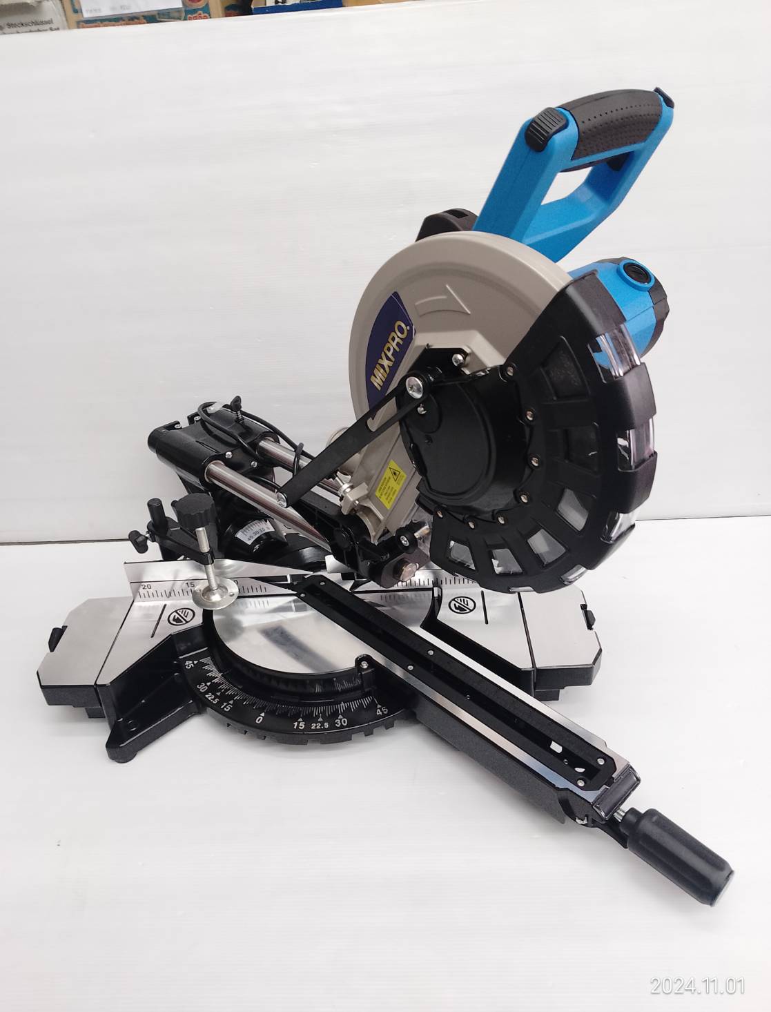 แท่นตัดองศา10" 23-005-003 MIXPRO สไลด์ได้ มีเลเซอร์นำตัด