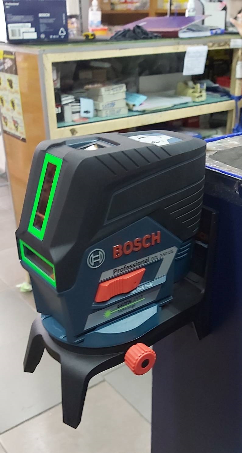 เลเซอร์กำหนดจุดและเส้น GCL2-50CG BOSCH แสงสีเขียว