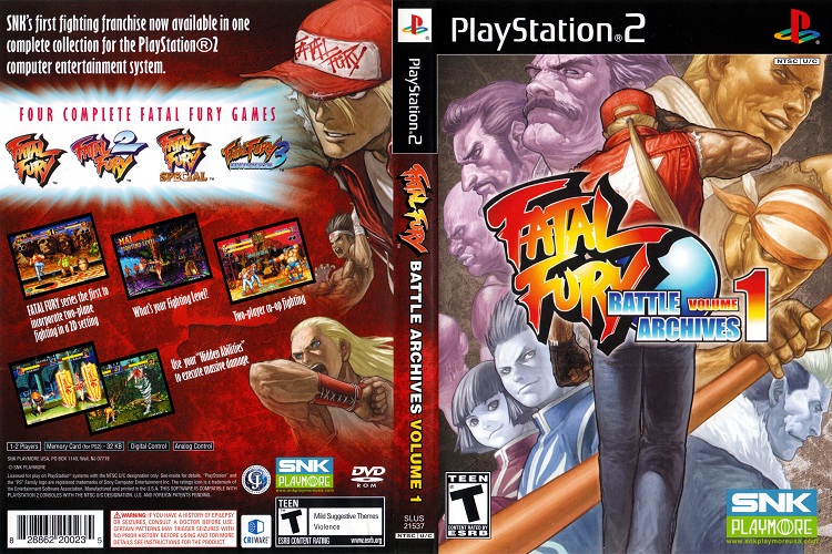 FATAL FURY BATTLE ARCHIVES VOL. 1 [US : DVD5 1 Disc]