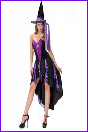 ชุดแม่มดยาว