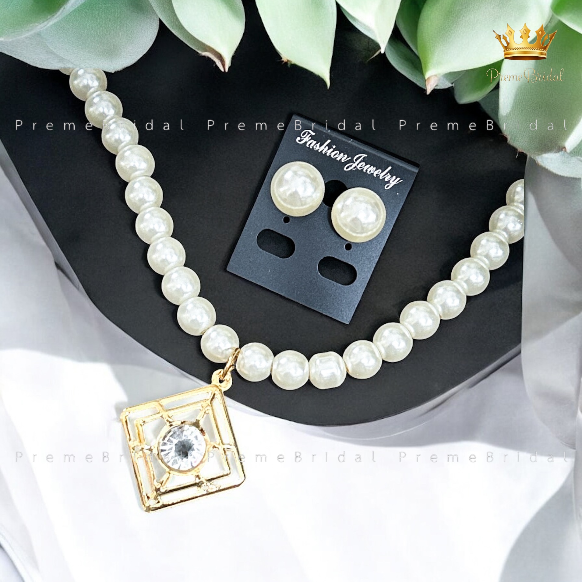 (พร้อมส่ง) Royal Pearl Set – เซ็ตมุกลุคคุณหญิง สวยสง่าแบบไทยๆ ส่งจาก จ.อุบลราชธานี
