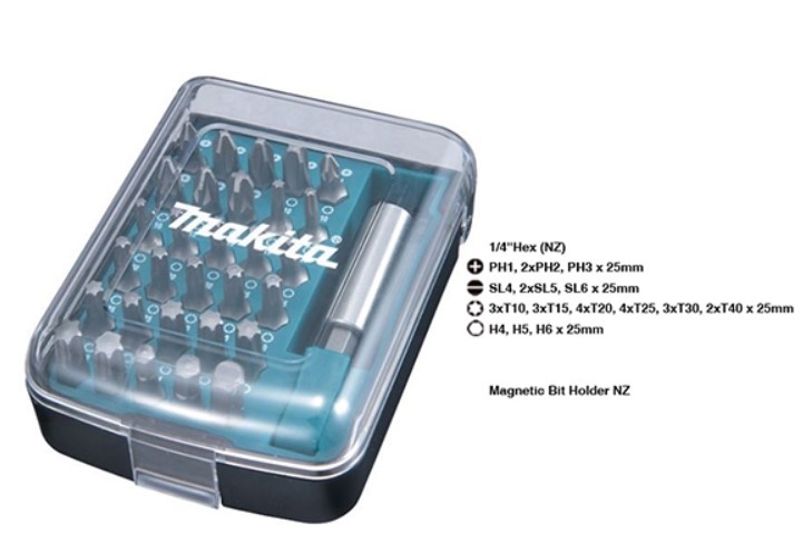 ชุดดอกไขควง 31ตัวชุด B-45406 MAKITA