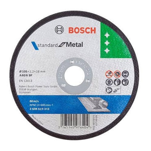 ใบตัดเหล็ก 4"x1.2 BOSCH #2608619343