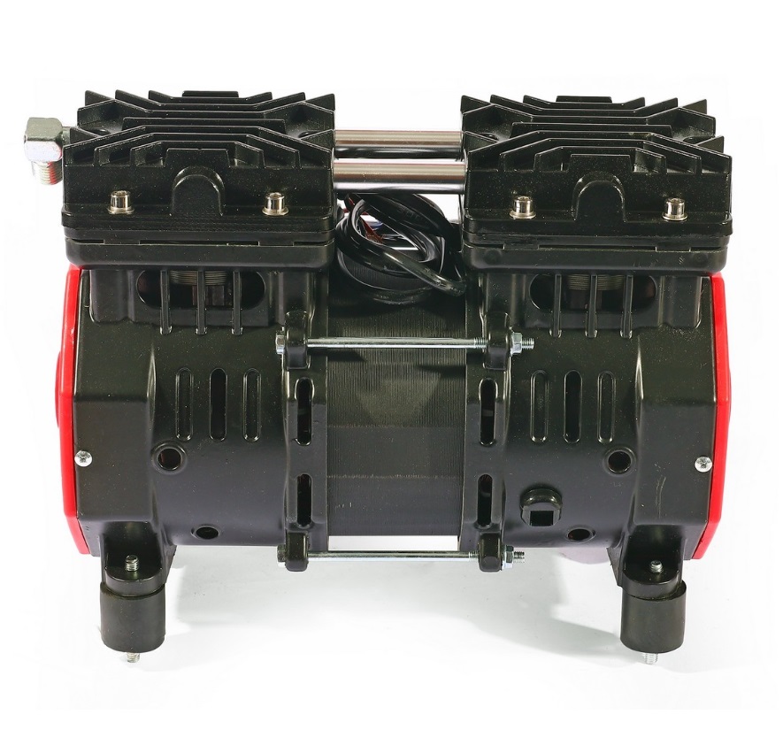 มอเตอร์ปั๊มลมออยฟรี 550W / 220V พร้อมคอนพร้อมขา