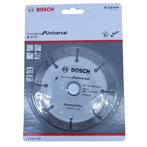 ใบเพชร 4นิ้ว Standard for universal BOSCH 2608615232