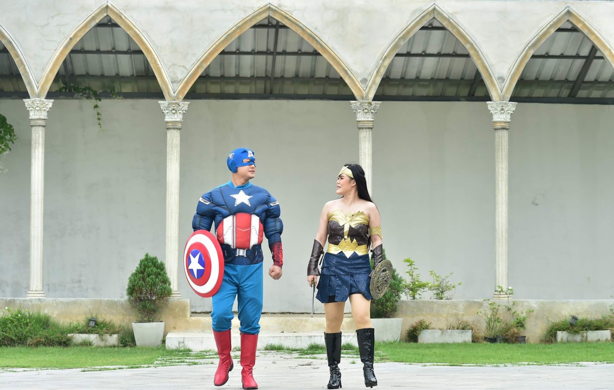 ชุดวันเดอร์วูแมน แบบชุดหนัง