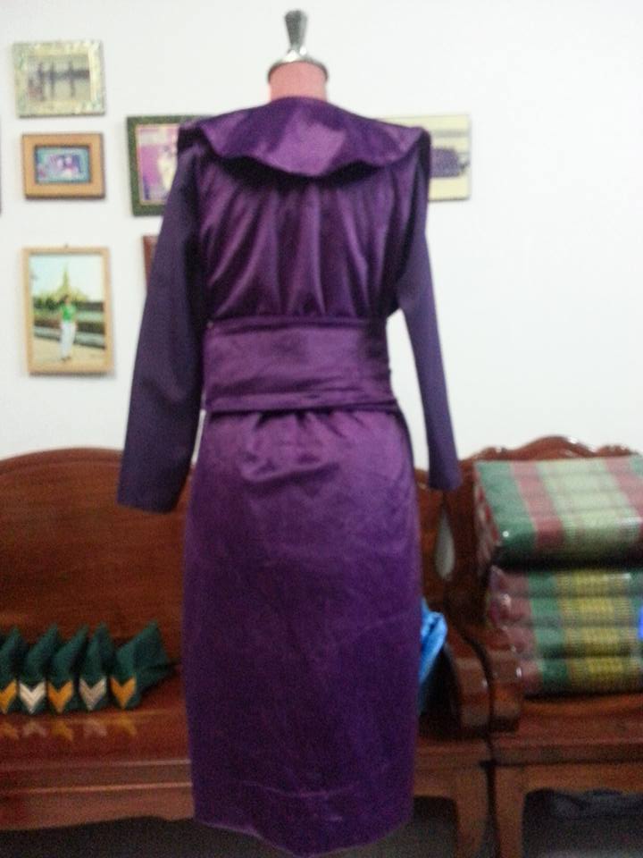 ชุดเจไดหญิง แบบชุดแซก