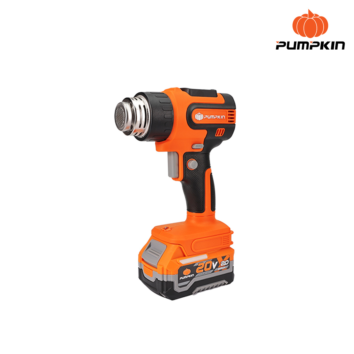 PUMPKIN เครื่องเป่าลมร้อนไร้สาย 20V ปรับได้ 5ระดับ รุ่น INF-555CHG-401K-X20 / 50457