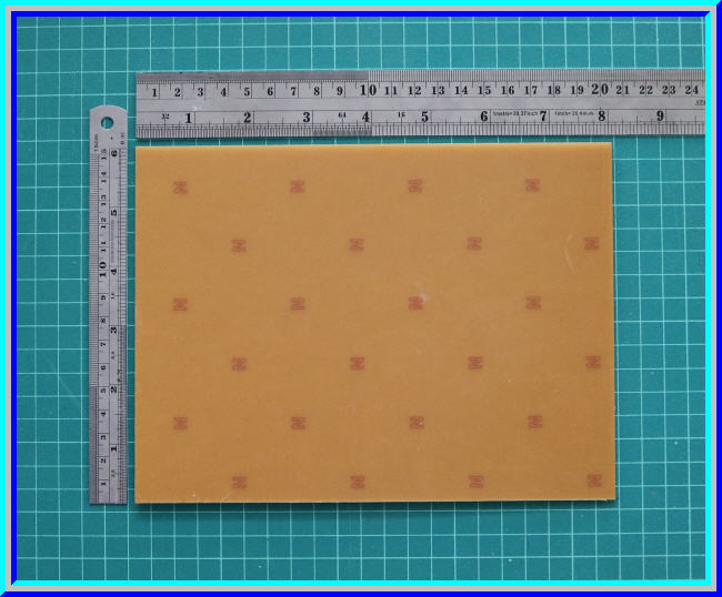 1x แผ่นพีซีบี 1 หน้าแบบธรรมดา ขนาด 6x8 นิ้ว (PCB)