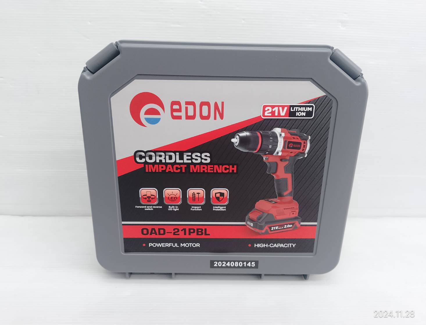 EDON สว่านกระแทกไร้สาย 21V รุ่น OAD-21PBL