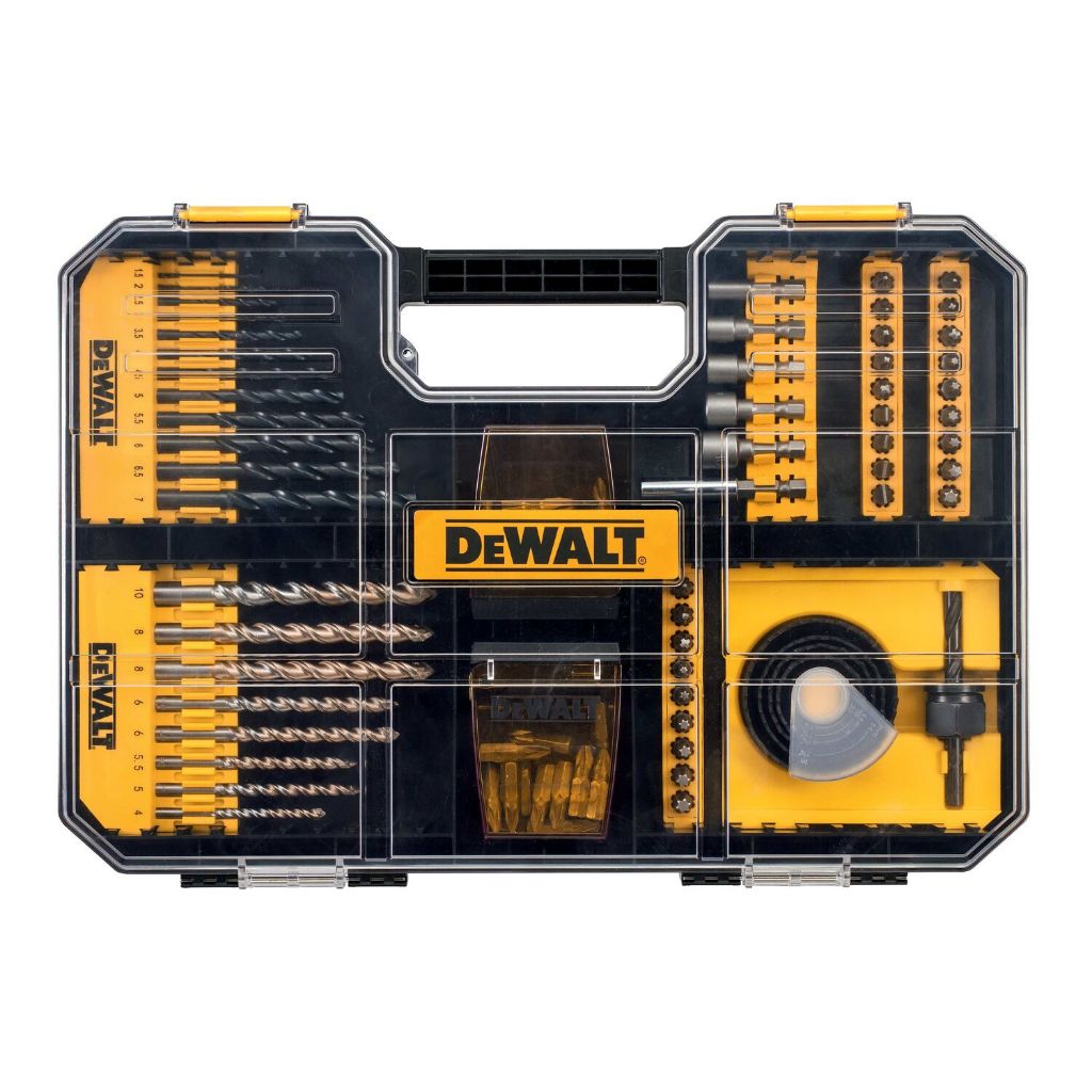 ชุดดอกสว่านและดอกไขควง 100 ชิ้น DT71569 DEWALT