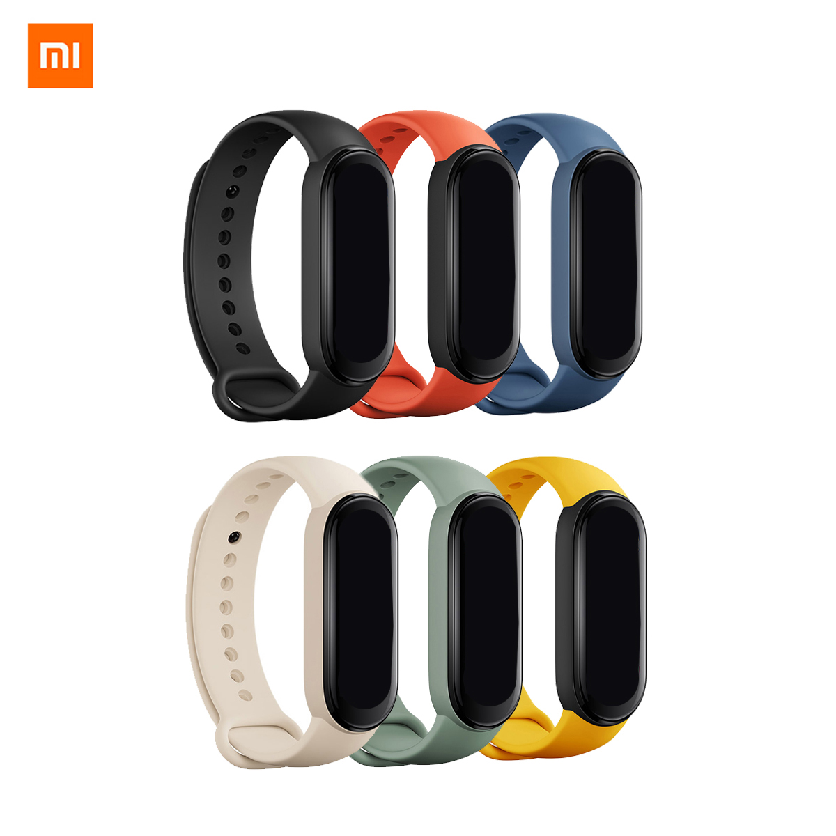 Mi Band 6 Strap - สายสำหรับเปลี่ยนนาฬิกาสมาร์ทแบนด์ 6 (สายแท้ ศูนย์ไทย)