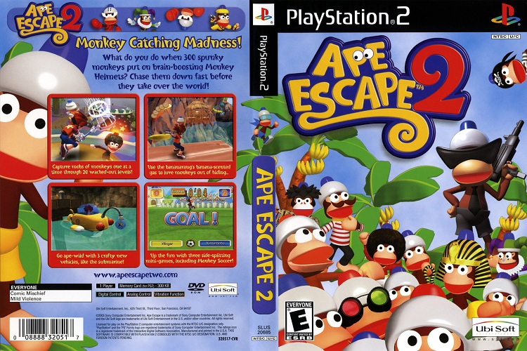APE ESCAPE 2 [US : DVD5 1 Disc]