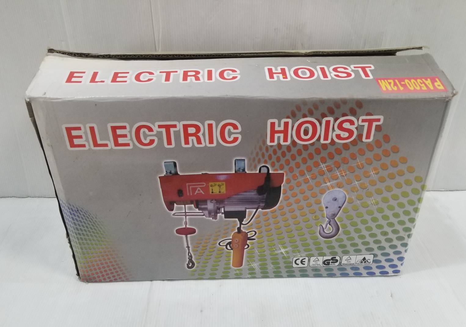 รอกสลิงไฟฟ้าขนาดเล็ก PA500-E DOUBLE ELEPHANT