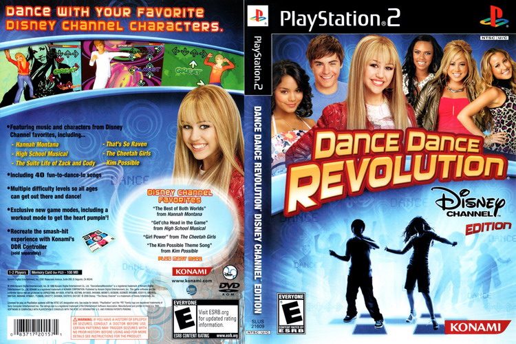 DANCE DANCE REVOLUTION DISNEY CHANNEL EDITION [US : DVD5 1 Disc]