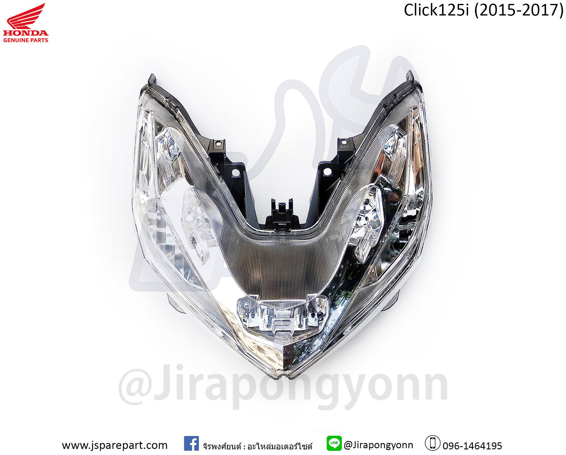 Honda ไฟหน้า Click125i led ปี 2015 ถึง ปี 2017 แท้ ศูนย์ 33110-K60-T01 Click125i
